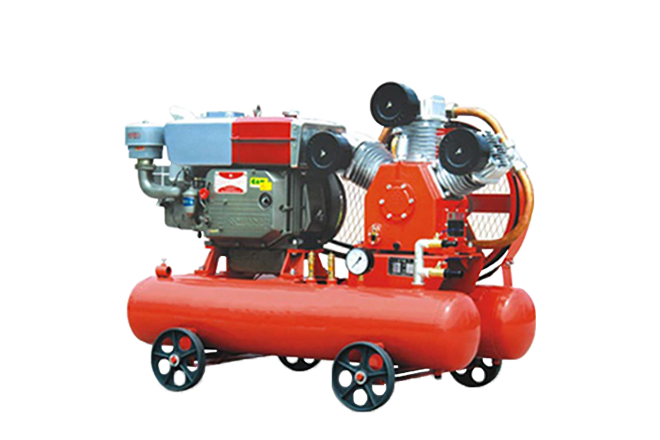 Piston air compressor